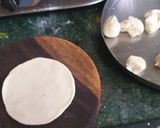 A picture of step 7 of Shegaon kachori.