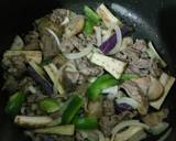 Easy BBQ Eggplant Beef Bowl langkah memasak 2 foto