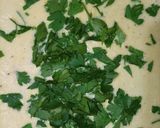 Foto del paso 4 de la receta: Fideos de arroz con salsa de queso y perejil