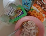 Foto langkah ke 1 dari resep Cumi Saus Telur Asin.