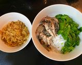 Hình bước làm 5 của món Bánh đa cá rô
