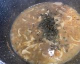 A picture of step 6 of Rashta - Lentil soup with homemade noodles.