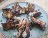 A picture of step 6 of Stuffed aubergine (vegan).