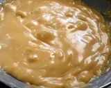 A picture of step 7 of Ghee mysore pak.