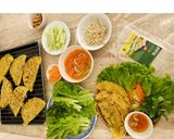 Hình bước làm 5 của món Bánh xèo nhà PT