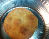 A picture of step 7 of The green trio kachori.