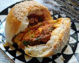 A picture of step 13 of Korean-Style Juicy Pepper Buns with Melty Cheese.