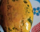 மசாலா பப்பாளி ஸ்மூதி(Masala pappaali smoothie recipe in tamil) ரெசிபி ஸ்டேப் 1 புகைப்படம்