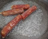 Hình bước làm 2 của món Bò bía mặn