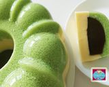 Foto langkah ke 7 dari resep PUDING LUMUT versi Full Lumut | Rasa Pandan, Coklat dan Butter.