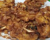 A picture of step 3 of Gabbage pakoras.