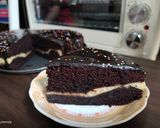 Foto langkah ke 7 dari resep #BROWNIES COKLAT KEJU.