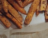 Foto del paso 5 de la receta Bastones de boniato en freidora