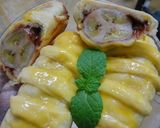Foto langkah ke 9 dari resep Roti pisang coklat.