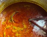 A picture of step 4 of Palm nut soup/ ofe akwu.