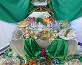 عکس مرحله 8 از دستور حلوا مجلسی دو رنگ