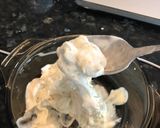 A picture of step 4 of Arabic ice cream.