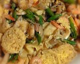 Foto langkah ke 3 dari resep Tauco udang imoet plus tofu.