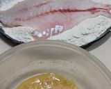 Foto del paso 1 de la receta: Filet de pescado(pescadilla) empanado al horno con lacto emulsión de verdeo