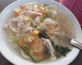 Foto langkah ke 6 dari resep Sup Pasta Ayam Jagung Wortel.