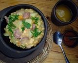 Foto del paso 4 de la receta: Potaje de garbanzos y longaniza y patatas