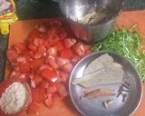 A picture of step 1 of Tomato shorba.