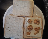 Foto del paso 1 de la receta: Sándwich de 3 quesos y nueces
