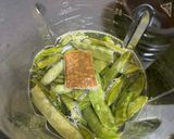 A picture of step 2 of Green vegetable soup.
