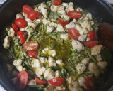 Foto del paso 2 de la receta: Pasta con pesto y pollo