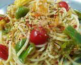 A picture of step 7 of Aglio Olio Spaghetti Pasta.