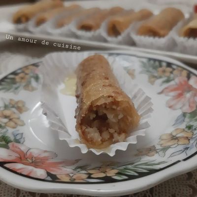 Cigares aux cacahuètes 🥜