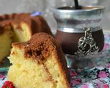 Foto del paso 4 de la receta: Budín de yogur y dulce de leche🧉