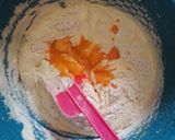 Foto langkah ke 5 dari resep Bolu Pop Ice Mangga No Mixer Irit Telur.