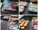 Foto del paso 3 de la receta Muffins de crema agria, polvorones y cerezas confitadas