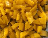 A picture of step 4 of Mango Dhamaka 🥭🥭🥭.
