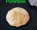 A picture of step 3 of Puranpoli. Maharashtrian sweet dish.