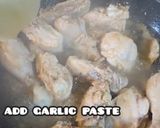 A picture of step 6 of Chicken Quorma.