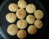 A picture of step 6 of Nankhatai.