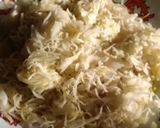 Tejfölös savanyú káposzta / köret / recept fázis 1 fotója