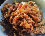 Foto langkah ke 5 dari resep Ayam suwir pedas manis.