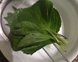 Foto langkah ke 1 dari resep Pickled Perilla Leaves (Kkaennip Jangajji).