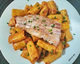 Foto del paso 10 de la receta: Rigatoni con ventresca de atún al teriyaki