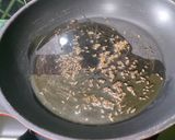 A picture of step 3 of Red Rice Pulao.