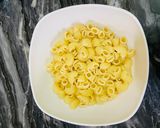 A picture of step 3 of Veg Macaroni.