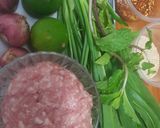 รูปขั้นตอนการทำที่ 1 ของ ลาบหมูไมโครเวฟ