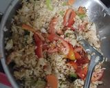 รูปขั้นตอนการทำที่ 6 ของ ข้าวผัดกุ้งหมูสับ