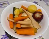 Nemhúsleves (vegán) recept fázis 3 fotója