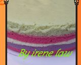 Foto langkah ke 6 dari resep Bolu kukus (rainbow cake) ala me.