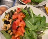 Hình bước làm 5 của món Salad Cobb với bánh cá 🥗 (Cobb salad with fish cake)