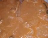 A picture of step 6 of Lady Finger Mutton (Bhindi Gosht).